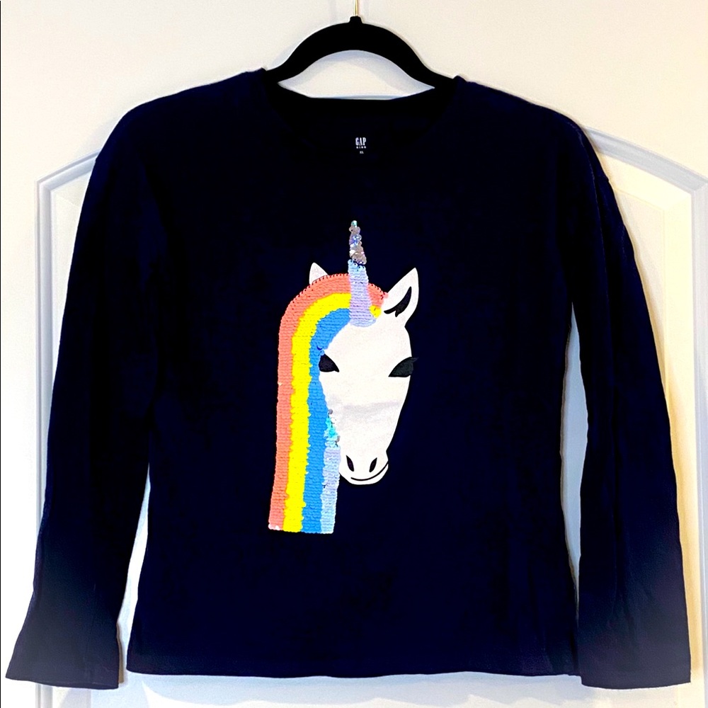 Gap Kids Unicorn Long Sleeve